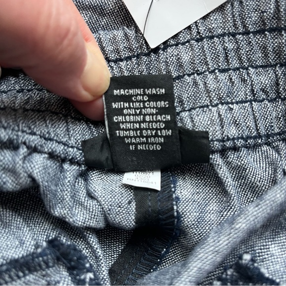 Lane Bryant Women’s Cropped Pants Blue White 20 - Picture 10 of 10